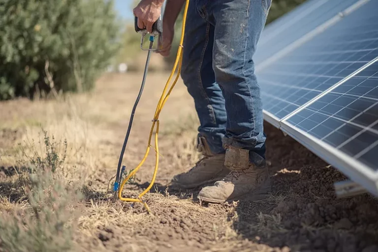 aarding zonnepanelen