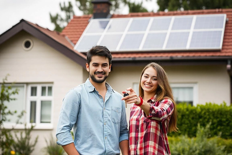 meerwaarde zonnepanelen verkoop huis